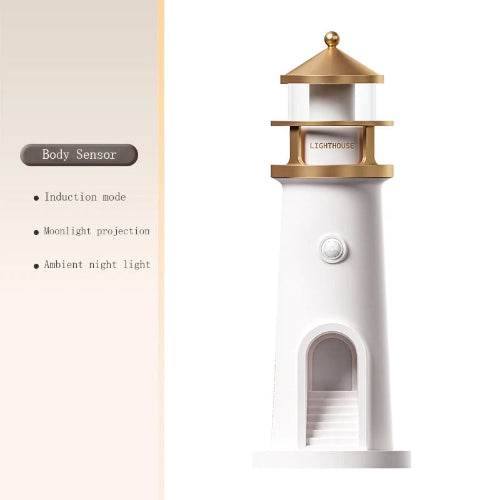 Lighthouse Projection Lamps - 3 Types - Remote, Sensor & Bluetooth