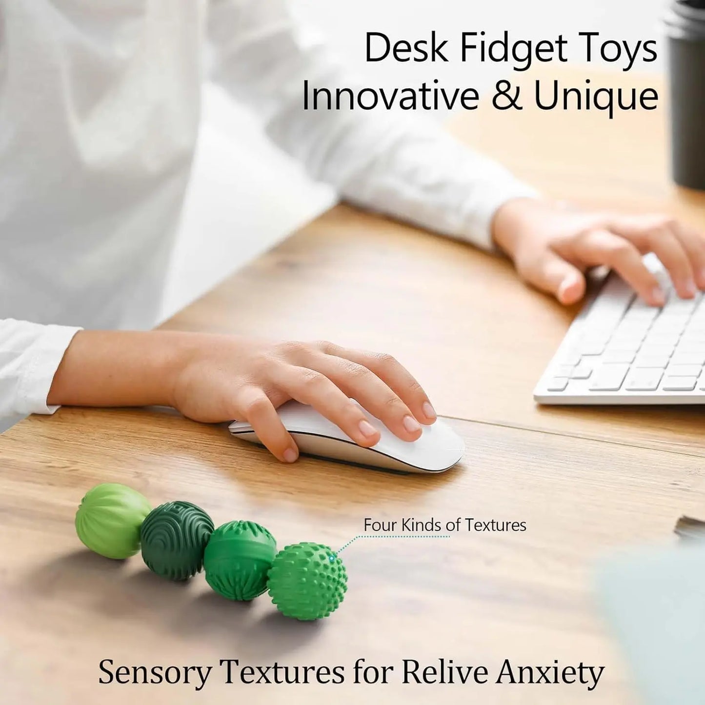 Silicone Magnetic Sensory Balls