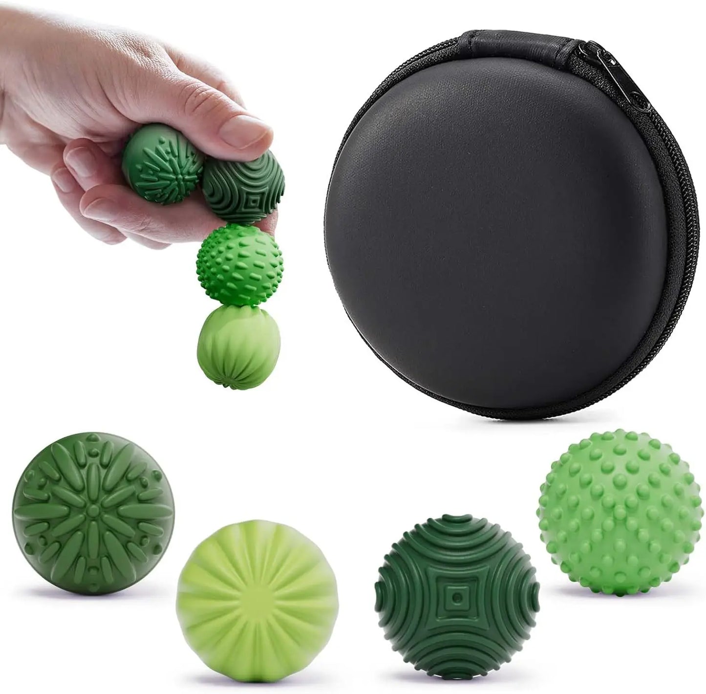 Silicone Magnetic Sensory Balls