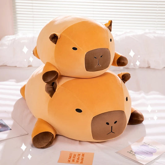 Super Soft Capybara Toy 40-80cm - Lying Pillow Cushion Cartoon Toy