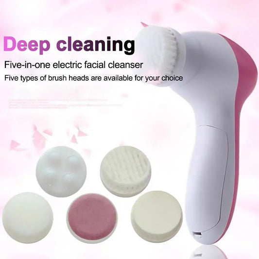 5 IN 1 Cleansing Facial Brush