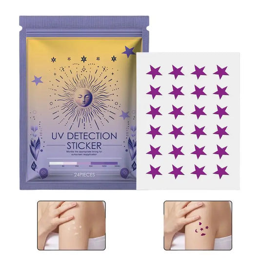 UV Detection Stickers Set Of 24 Body Stickers